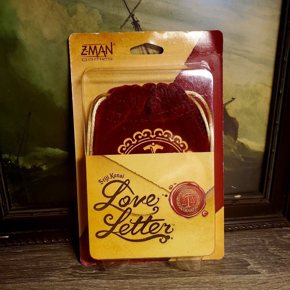 Love Letter Card Game Cards Cloth Bag Tokens Rule Book Z-Man Games 2019 NIP